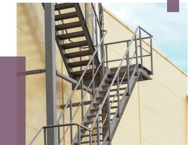 Пожарные лестницы в Вичуге от 12191 руб. — монтаж и продажа | ПРОЛЁТ-Вчг