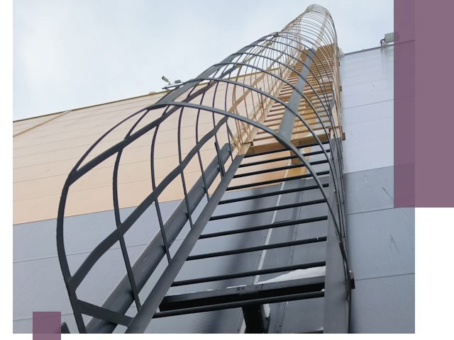 Изготовление и монтаж пожарных лестниц в Вичуге профессионально