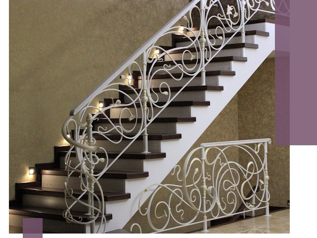 Кованые лестницы под ключ в Вичуге — изготовление и монтаж