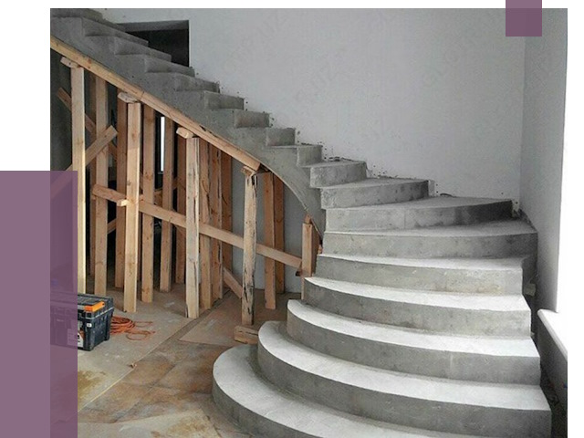 Изготовление бетонных лестниц под ключ в Вичуге от 19810 руб. | ПРОЛЁТ-Вчг