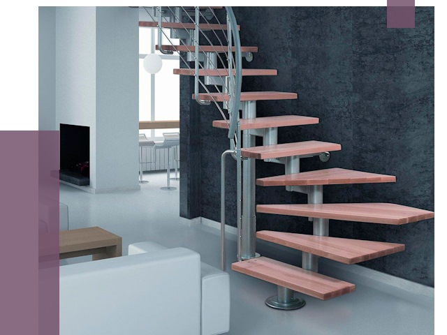 Модульные лестницы в Вичуге от 16762 руб. — купить в ПРОЛЁТ-Вчг