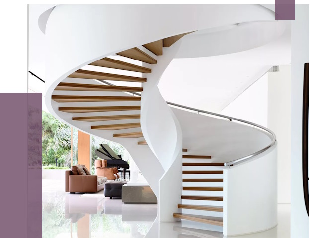 Винтовые лестницы в Вичуге под ключ от 48255 руб. | ПРОЛЁТ-Вчг