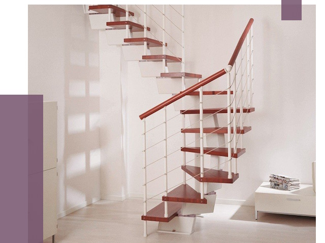 Изготовление лестниц на больцах в Вичуге от 9651 руб. | ПРОЛЁТ-Вчг