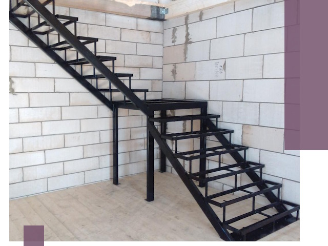 Лестницы на металлокаркасе под ключ в Вичуге — изготовление и монтаж