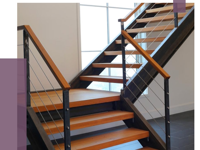 Изготовление лестниц на металлокаркасе в Вичуге от 18794 руб. | ПРОЛЁТ-Вчг