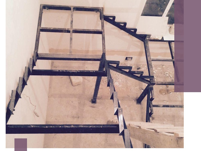 Монтаж лестниц на металлокаркасе в Вичуге быстро и качественно