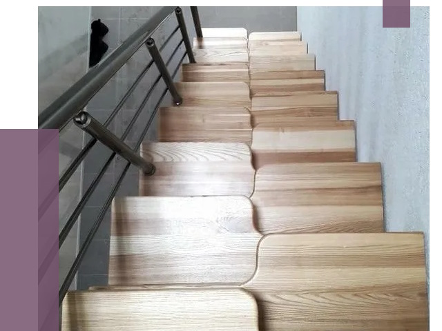 Лестницы гусиный шаг в Вичуге от 12953 руб. под ключ | ПРОЛЁТ-Вчг