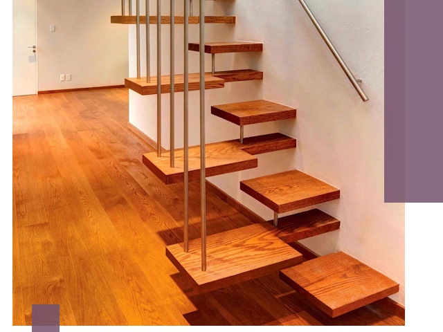 Лестницы «гусиный шаг» на заказ в Вичуге для узких пространств