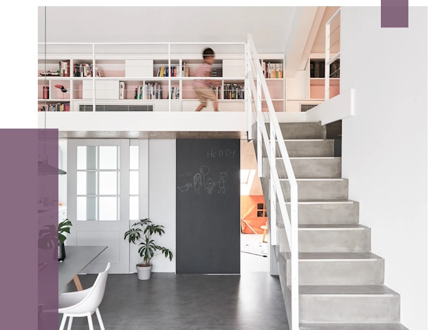 Лестницы для двухуровневой квартиры в Вичуге от 175243 руб. | ПРОЛЁТ-Вчг