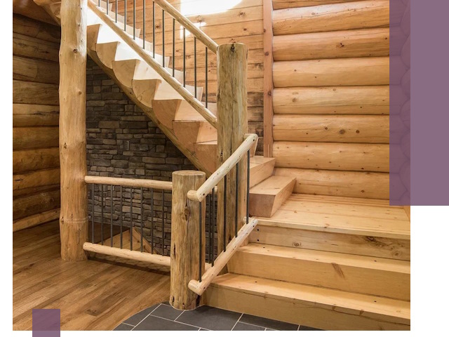 Лестницы в баню под заказ и профессиональный монтаж в Вичуге