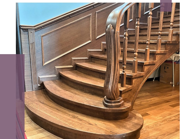 Дубовые лестницы под ключ в Вичуге от 175243 руб. — ПРОЛЁТ-Вчг