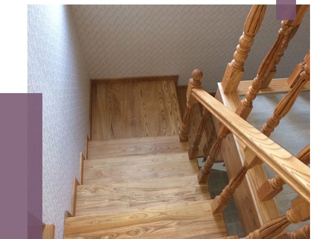 Сосновые лестницы в Вичуге под ключ от 8026 руб.  | ПРОЛЁТ-Вчг