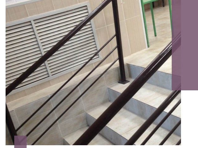 Изготовление перил из металла под ключ в Вичуге