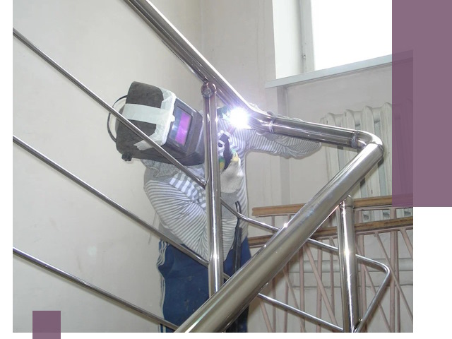 Монтаж перил и ограждений качественно в Вичуге