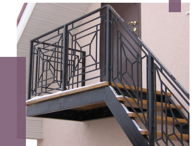 Металлические перила в Вичуге от 4267 руб.  | ПРОЛЁТ-Вчг