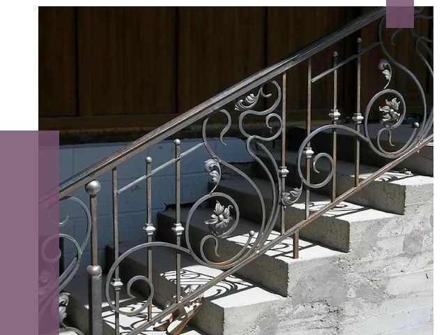 Кованые перила в Вичуге от 8635 руб. под ключ — качество от ПРОЛЁТ-Вчг