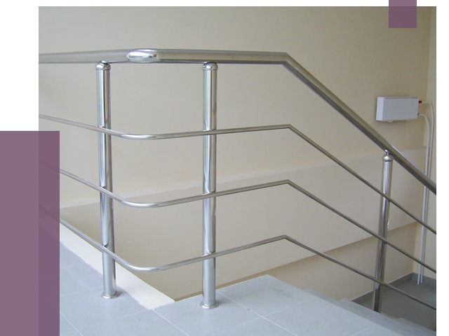 Алюминиевые перила в Вичуге от 6299 руб. под ключ | ПРОЛЁТ-Вчг