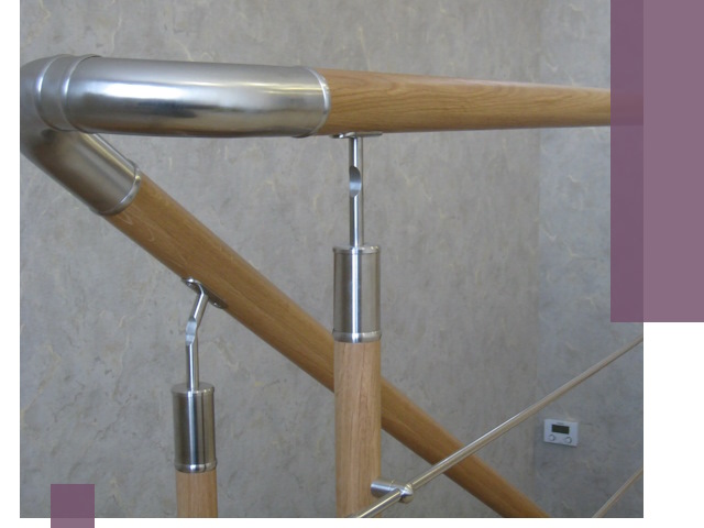 Комбинированные перила на заказ в Вичуге — монтаж и производство