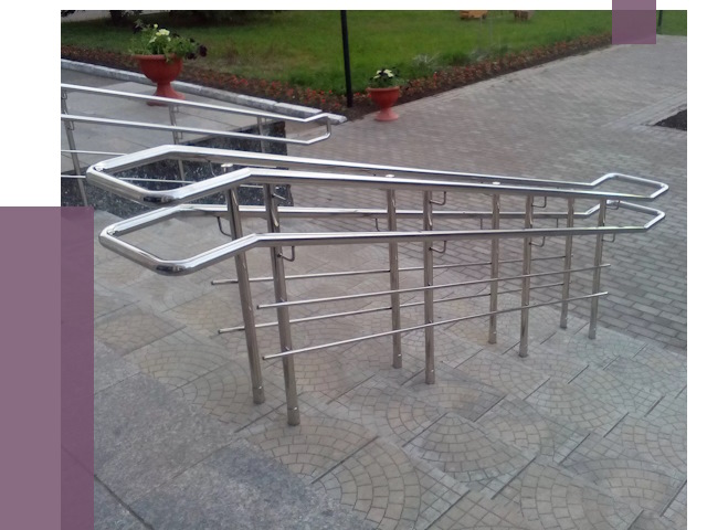 Перила для инвалидов в Вичуге от 7538 руб. под ключ | ПРОЛЁТ-Вчг