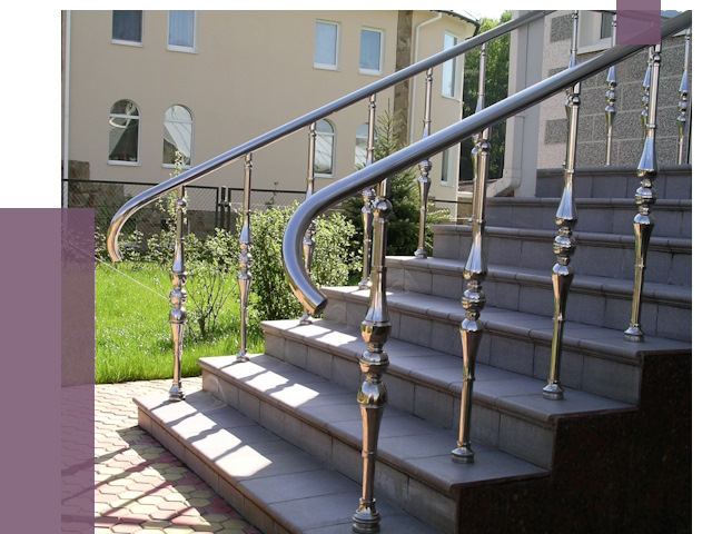 Перила для крыльца в Вичуге от 10667 руб. — монтаж ПРОЛЁТ-Вчг