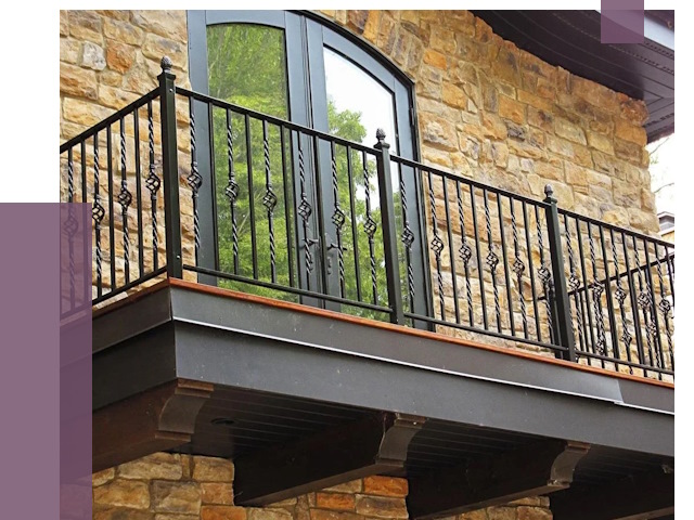 Балконные ограждения в Вичуге от 7975 руб. — купить | ПРОЛЁТ-Вчг