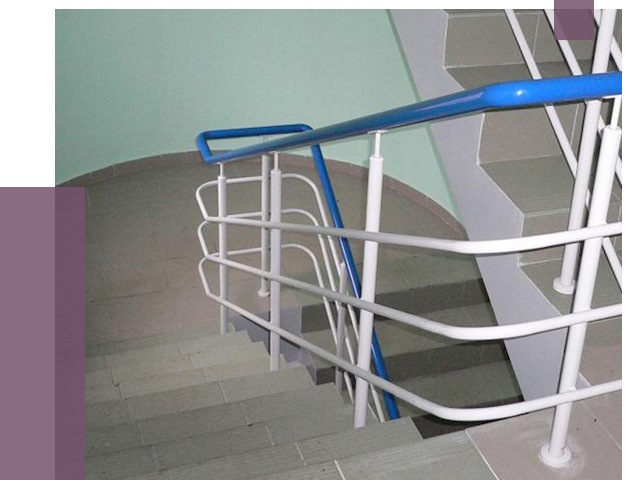 Перила в подъезде в Вичуге — установка и замена от 7365 руб. | ПРОЛЁТ-Вчг