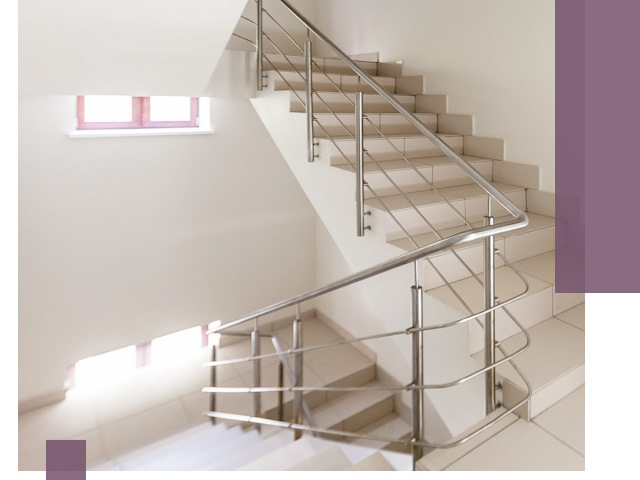 Установка и замена перил в подъезде в Вичуге