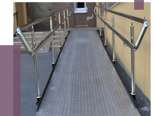 Пандусы в Вичуге от 12191 руб. — установка для инвалидов | ПРОЛЁТ-Вчг