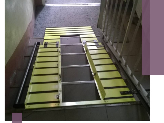 Профессиональный монтаж пандуса в подъезд в Вичуге