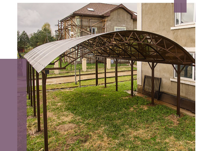 Демонтаж навесов в Вичуге от 4572 руб. — разборка и вывоз | ПРОЛЁТ-Вчг