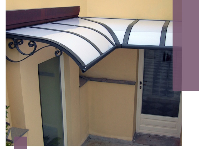 Монтаж козырьков любой сложности в Вичуге под ключ