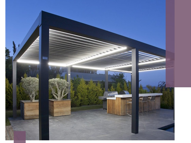 Навесы отдельно стоящие под ключ в Вичуге из металла и поликарбоната