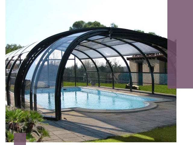 Навесы для бассейна в Вичуге: изготовление и монтаж под ключ