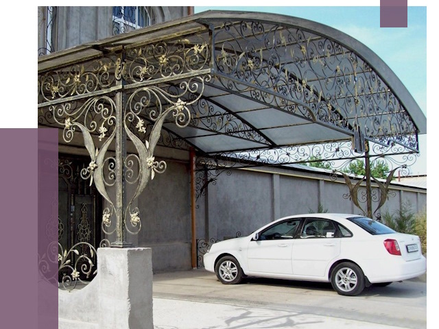 Кованые навесы в Вичуге от 14477 руб. | ПРОЛЁТ-Вчг