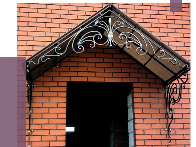 Металлические козырьки в Вичуге от 10616 руб. 