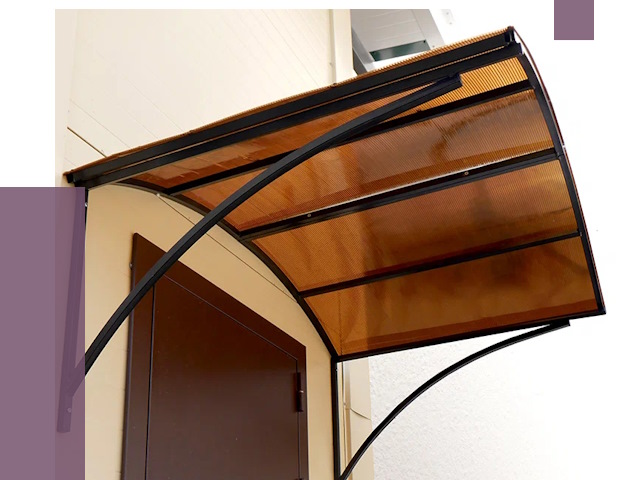 Недорогие козырьки в Вичуге от 7538 руб.  | ПРОЛЁТ-Вчг