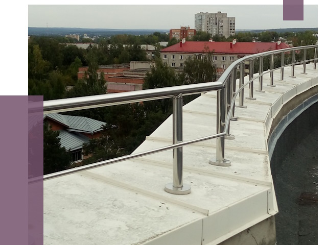 Парапеты и ограждения кровли в Вичуге от 4927 руб. 