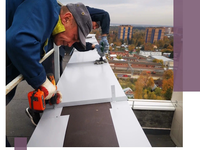 Монтаж парапетов в Вичуге — установка прочных металлических ограждений