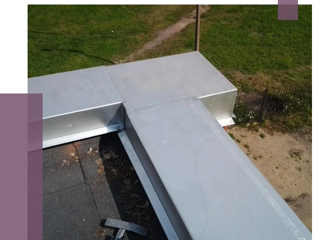 Оцинкованные парапеты в Вичуге от 7975 руб.  | ПРОЛЁТ-Вчг