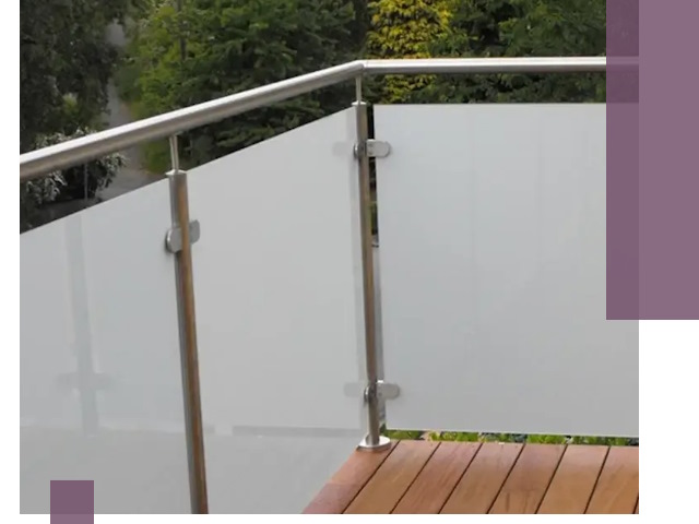 Алюминиевые парапеты для балконов и террас в Вичуге