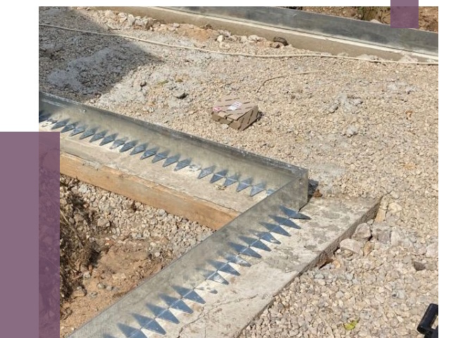 Нержавеющие бордюры в Вичуге от 4775 руб. под ключ | ПРОЛЁТ-Вчг