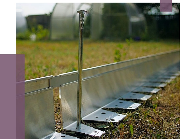 Металлические бордюры для газона в Вичуге от 4267 руб. | ПРОЛЁТ-Вчг