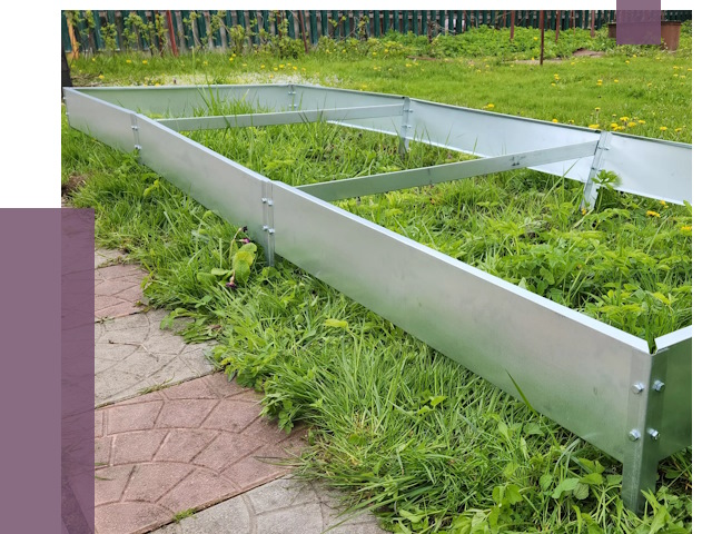 Металлические бордюры для грядок в Вичуге от 1778 руб. 