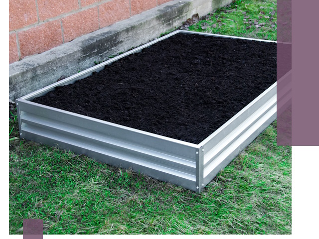 Металлические бордюры для грядок в Вичуге: прочность и аккуратность