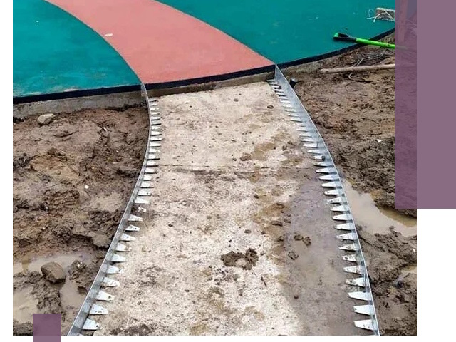 Металлические бордюры для дорожек в Вичуге — монтаж и изготовление