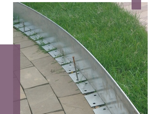 Металлические бордюры для тротуаров в Вичуге от 8635 руб.