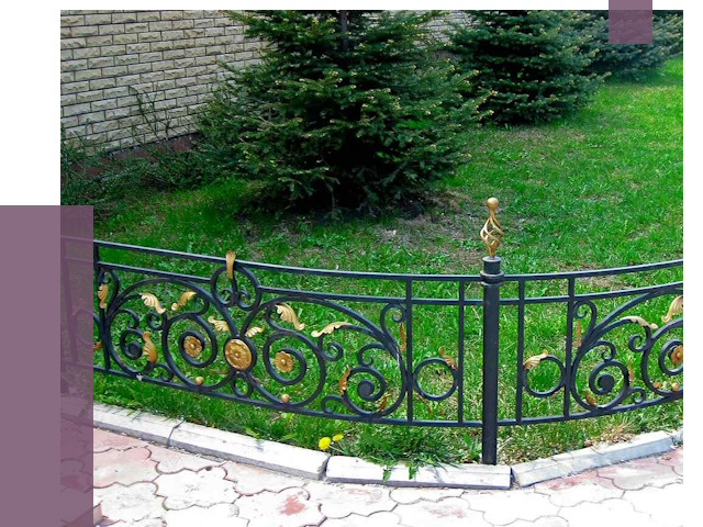 Кованые газонные ограждения в Вичуге от 7568 руб. — ПРОЛЁТ-Вчг