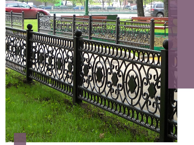 Секционные газонные ограждения под ключ в Вичуге