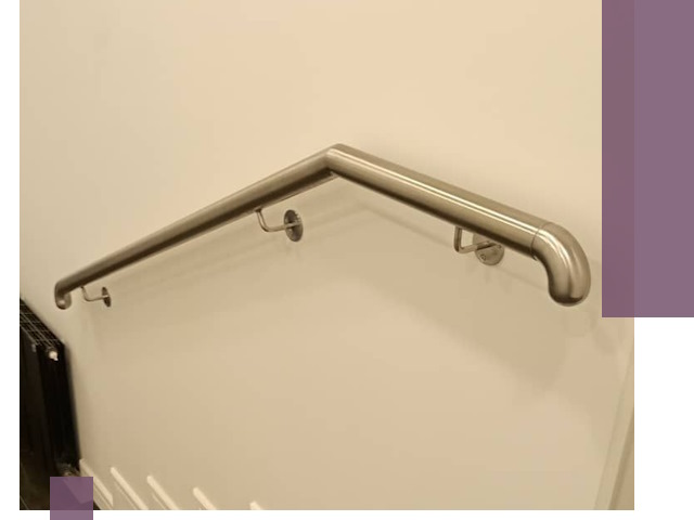 Изготовление пристенных поручней в Вичуге под ключ за сроки