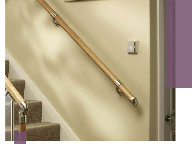 Монтаж пристенных поручней профессионально в Вичуге